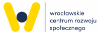 Logo Wrocławskiego Centrum Rozwoju Społecznego